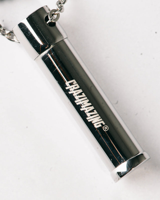Crazimazing Capsule Chain Necklace in Stainless Steel