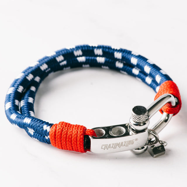 Milan Rope Buckle in Navy