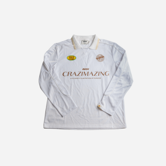 CZ RETRO JERSEYS LONG SLEEVE | WHITE
