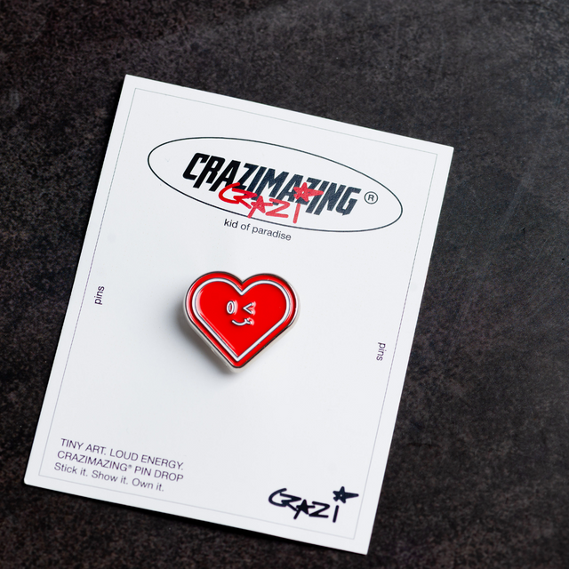 CZ HEART | PIN