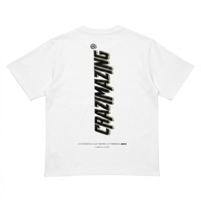Crazimazing Crystal Tee | WHITE