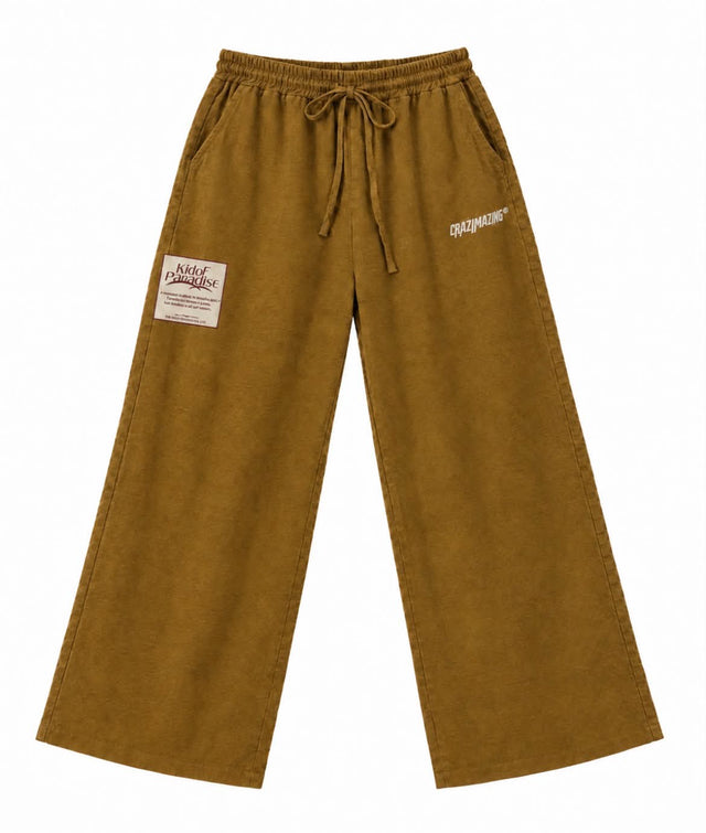 Crazimazing Caramel Linen Pants