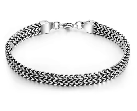 Crazimazing Heart Tag Heavy Chains in Stainless Steel