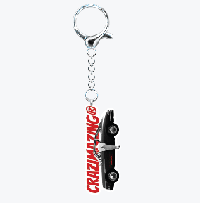 Porsche's Keychain | Stainless Enamel