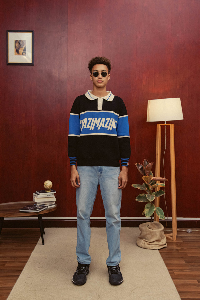 Crazimazing Knit Polo l Modern race