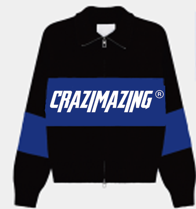 CRAZIMAZING KNIT POLO l MIDNIGHT