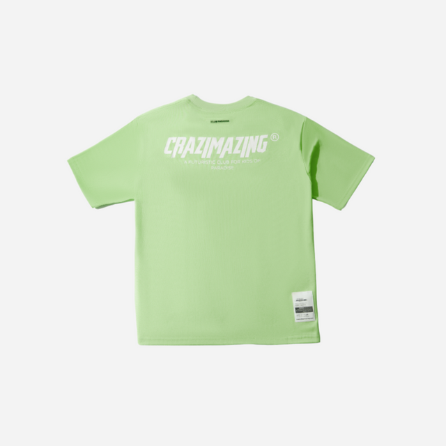 CRAZIMAZING CLASSIC TEE | LIGHT GREEN