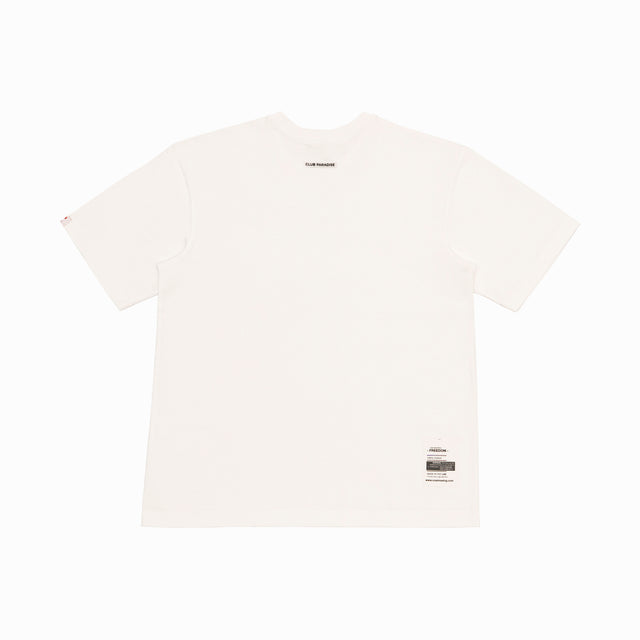 The New Banned from Society TEE | White
