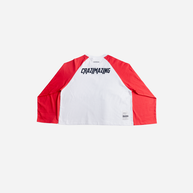 CZ long sleeve | RED WHITE