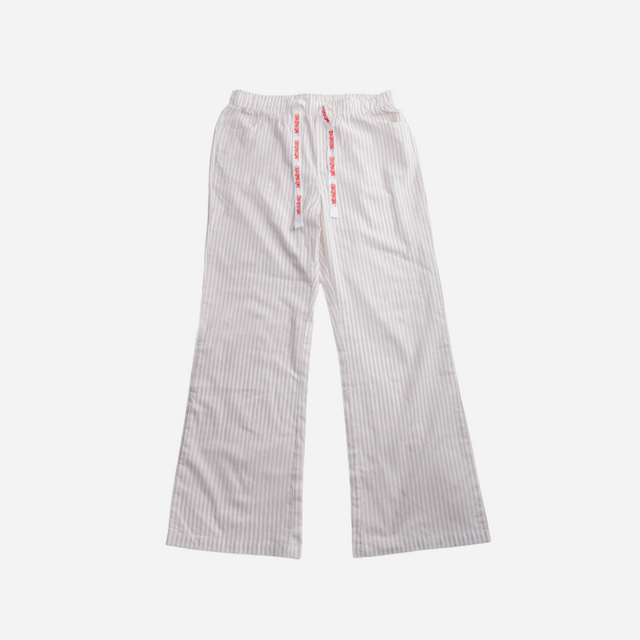 KID OF PARADISE COTTON PANT | WHITE BROWN