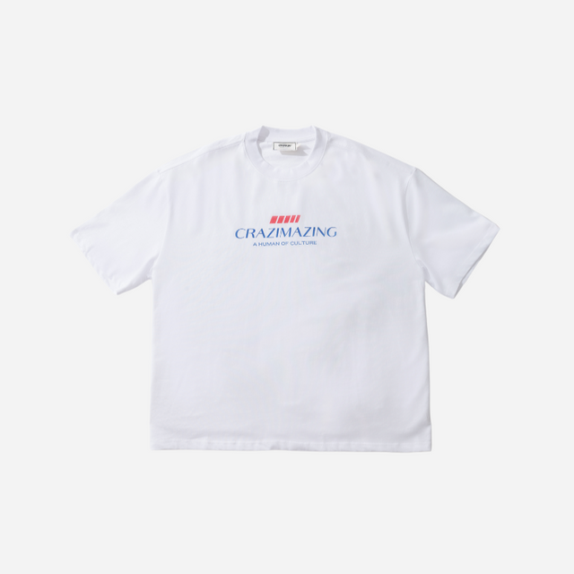 A HUMAN OF CULTURE TEE | WHITE