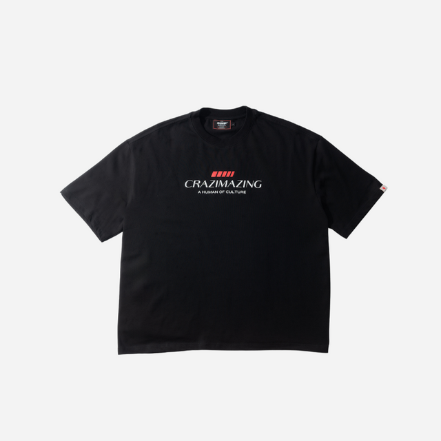 A HUMAN OF CULTURE TEE | BLACK