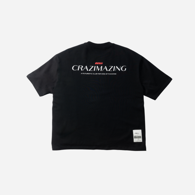 A HUMAN OF CULTURE TEE | BLACK