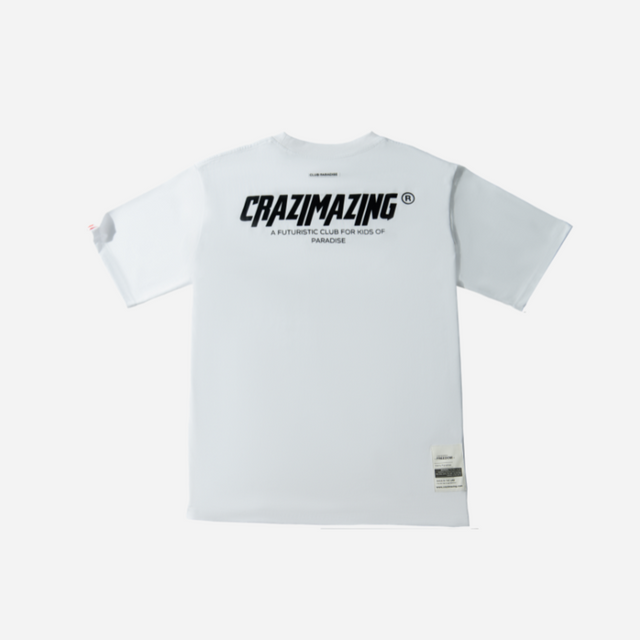 CRAZIMAZING CLASSIC TEE | WHITE