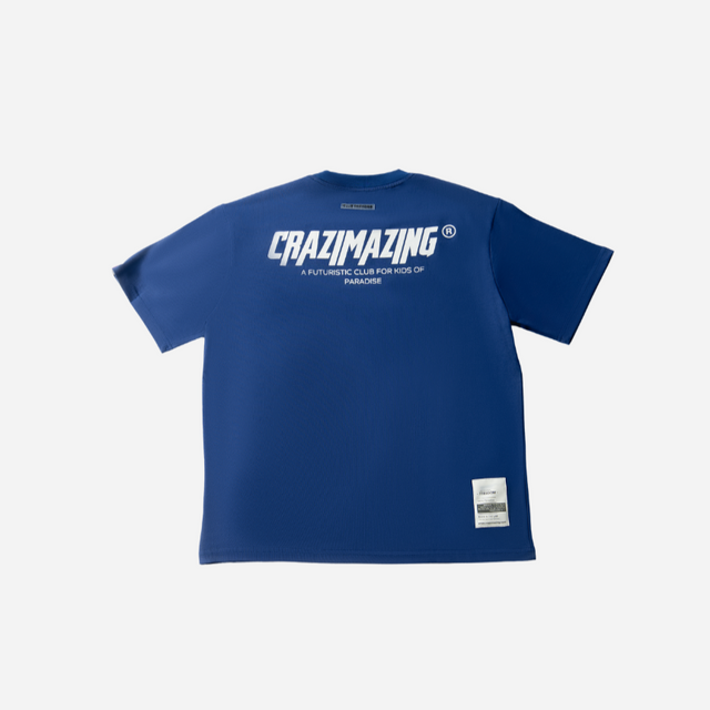 CRAZIMAZING CLASSIC TEE | BLUE