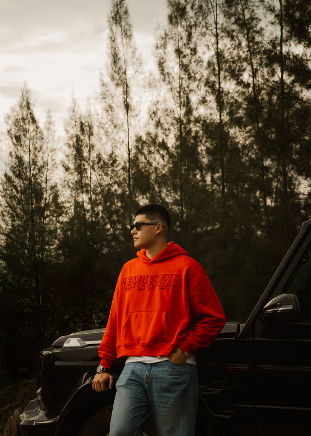 RAW HOODIE | RED