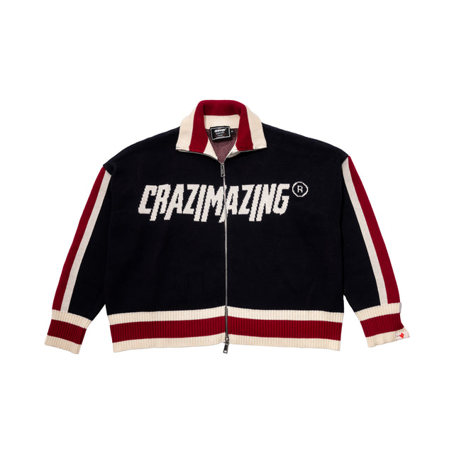 Jumbo Knit Jacket | Black