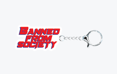 BFS Keychain | Stainless Enamel