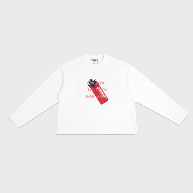 CZ LIGHTER GRAPHIC SWEATER