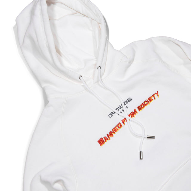 Banned from society HOOD | WHITE