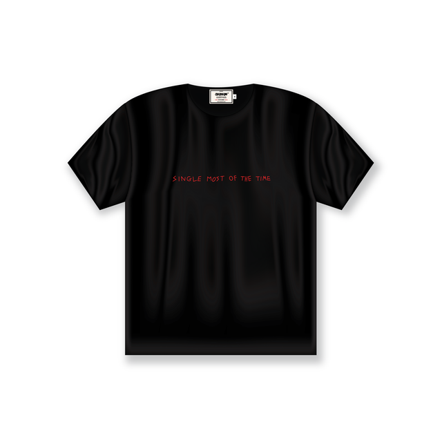 Single Most of The Time TEE | BLACK