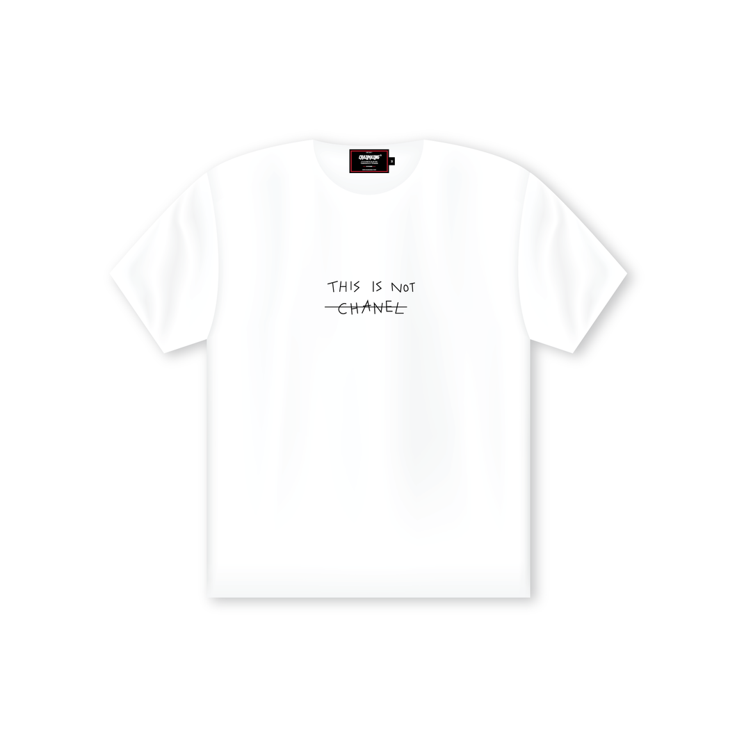 This Is Not Chanel TEE | WHITE