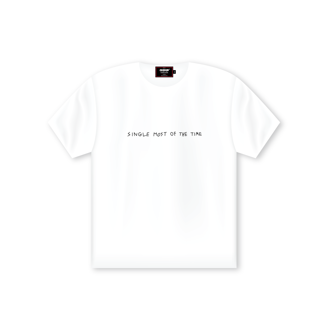 Single Most of The Time TEE | WHITE