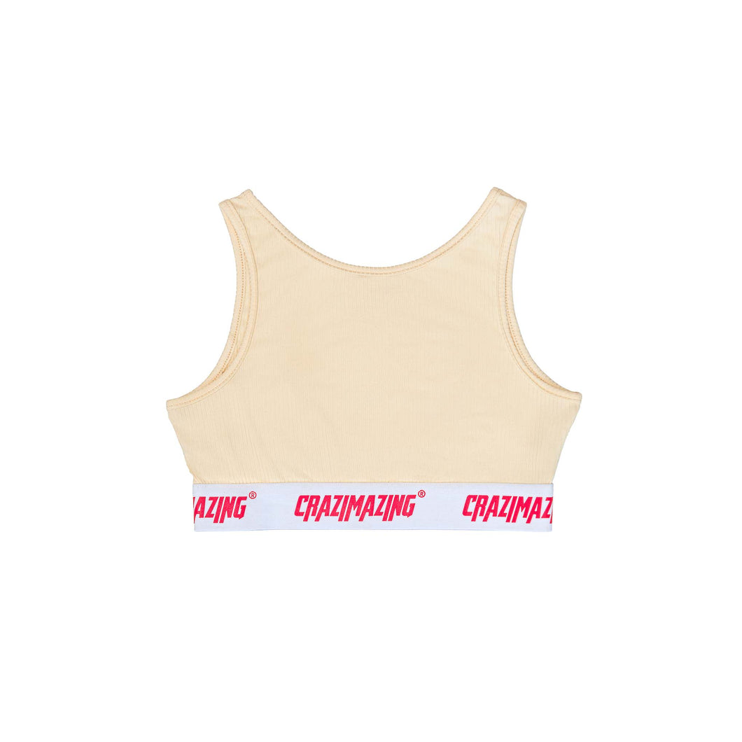 Sports Bra | Beige